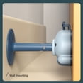 thumbnail image 2 of Billuyoard Protección de tope de puerta Parachoques autoadhesivo Soporte de reducción de ruido Protector extraíble Sala de estar Azul Type3 NO3 Billuyoard HA061202-03, 2 of 6