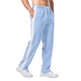 thumbnail image 4 of Men's Jogging Pants New Male Fitness Workout Sweatpants Fashion Men's Clothing Wide Leg Cotton Track Pants Lightweight Draped Sweatpants for Men Training Fitness Pants Men, 4 of 4
