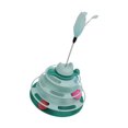 thumbnail image 4 of Kitten Tower Track Toy, Safe 4 Level Exercise Interesting Cat Turntable Toy  For Indoor Green,Pink, 4 of 8