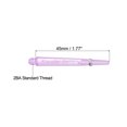 thumbnail image 2 of Uxcell 45mm Dart Shafts, 2BA Thread Plastic Dart Stems - 3 Pack (Purple), 2 of 5