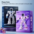 thumbnail image 2 of Robot inteligente de juguete Ruko 1088 STEM programable para niños, color rosa, 2 of 8