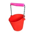 thumbnail image 1 of Cubo plegable de silicona de 1.5L para acampar rojo Sunnimix Cubo plegable, 1 of 6