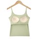 thumbnail image 5 of Tops de Manga Corta de las Mujeres Casual, Moda de Color Sólido, con la Almohadilla de Pecho Top de Pijama para las Mujeres, 5 of 6