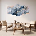 thumbnail image 2 of ZHONGYUTONG Islamic Wall Art 5 Pieces Arabic Calligraphy Poster Ayatul Kursi Canvas Pictures Prints Islamic Art Eid Decor Framed Muslims Islamic Gifts (8x14inx2pcs 8x18inx2pcs 8x22inx1pcs), 2 of 4