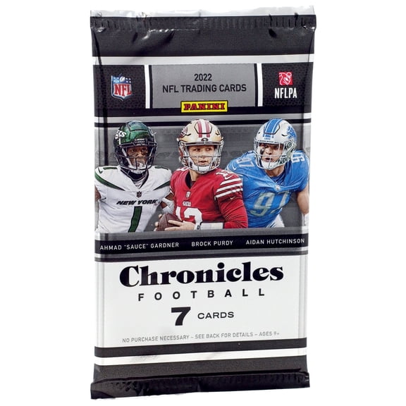 NFL Panini 2022 Chronicles Football Trading Card BLASTER Pack (7 Cards)