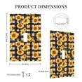 thumbnail image 3 of Haiem Vintage Black White Plaid Sunflowe Pattern Decorative Wall Plates, 1-Gang 5.0" x3.0", Unbreakable Thermoplastic Faceplate Cover for Decorator Receptacle Outlet & Switch-Style T, 3 of 6
