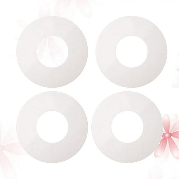 4 PCS Redonde Gas Range Protectores STOVETOP STOVE STOVE MATA ACEITE Y CUBIERTAS DE LA PADS DE LA CLIMINACIÓN ANTIFOULINA (Diámetro interno 9.5 cm Diámetro exterior 21.5 cm)
