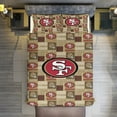 thumbnail image 5 of San_Francisco Football Bedding Set Comforter Cover Set 3D Duvet Cover Bedspread Cover Quilt Cover with 1 Duvet Cover and 2 Pillowcases, No Comforter, 79"x90", 5 of 6