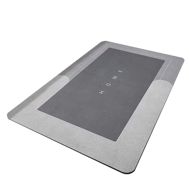Tapis de Bain pour Salle de Bain Tapis de Bain Tapis - Tapis de Bain Super Absorbant Tapis de Sol Séchage Rapide Tapis de Salle de Bain Mince Tapis Antidérapants en Caoutchouc pour Douche Évier Baignoire Tapis de Bain pour Salle de Bain Antidérapants