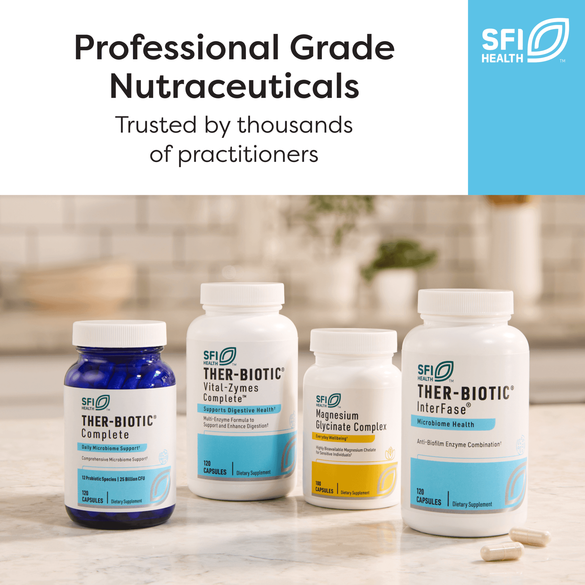 Klaire Labs Interfase - Multi-Enzyme Blend, GI Detox, Dairy-Free