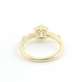 thumbnail image 6 of solitaire jewels 1.5CT Round Moissanite Nature Inspired Engagement Ring For Women, 14K Yellow Gold, 6 of 7