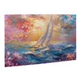 thumbnail image 2 of 500 PCS jigsaw Wood puzzles 500 pieces Sailboats in the ocean,Stunningly Vibrant Colors,Charm scenery Sailboats in the ocean Wooden Puzzle,Great for Relaxation and Display for Puzzle Enthusiasts, 2 of 6