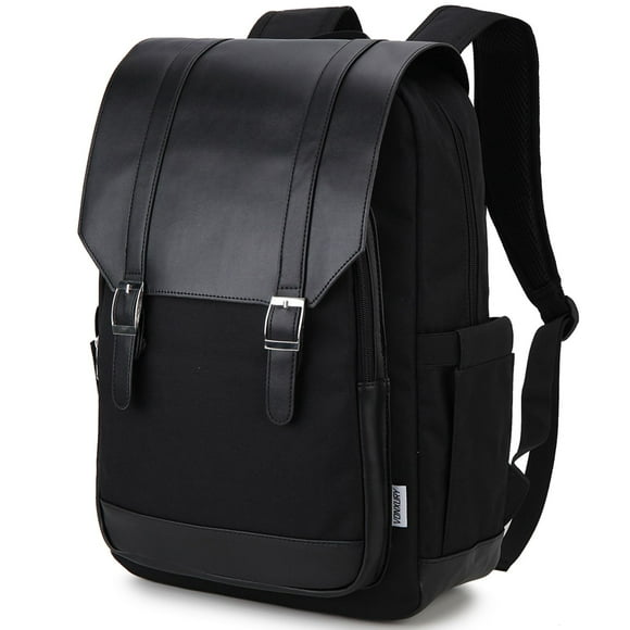 VX VONXURY Sac à Dos pour Ordinateur Portable, Sac à Dos Anti-Vol 15,6 Pouces Résistant à l'Eau pour École Travail Voyage Enseignant, Noir