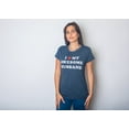 thumbnail image 4 of Womens I Love My Awesome Husband T Shirt Cute Relationship Married Tee Womens Graphic Tees, 4 of 9