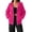 Hot Pink01, variant on Hsovts Deep Red Sweatshirts for Women Essentials Casual Fleece Hoodie with Drawstring Long Sleeve Hooded Sweatshirt Lightweight Hoodies Pullover 2XL