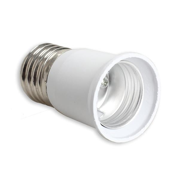 Aktudy E27 to E27 Extension Base CLF LED Light Bulb Lamp Adapter Socket