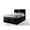 Black, variant on Vintage Finish, 54" Product Width - Spacious for Coffee and Entertainment