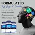 thumbnail image 2 of MemoForce Brain Capsules - Memo Force Pills All-Natural Supplements, Memory and Focus Support, 5 Pack, 300 Capsules, 2 of 7