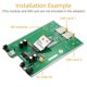 thumbnail image 5 of 3X Módulo NGFF(M.2) 4G/5G A Adaptador USB 3.0 con Ventilador Enfriador/Ranura para Tarjeta SIM Dual Y Alimentación Auxiliar, 5 of 10