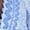 Blue, variant on Sail to Sable womens V-Neck Puff Sleeve Linen-Blend Ric-Rac Dress, m