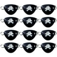 thumbnail image 1 of Cache-œil d'Halloween en Plastique 12 Pcs, Cache-Oeil Simple, Cache-Oeil de Pirate pour Fête, 1 of 10