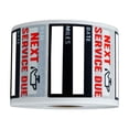 thumbnail image 3 of Oil Change Stickers Removable Oil Change Reminder Sticker for Window with No Residue, Service Due Labels for Car 100Pcs/Roll, 3 of 6