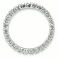 thumbnail image 2 of Bague en Argent Sterling Stackable Expressions Topaze Blanche Taille 5, 2 of 3