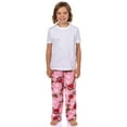 thumbnail image 3 of Dr. Seuss The Grinch Girls' Yoga Grinch and Max Fleece Lounge Bottoms Pajama Pants, 3 of 6