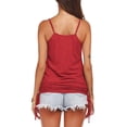 thumbnail image 2 of Summer Spaghetti Strap Women Sleeveless Tank Tops Camisole, 2 of 3
