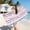 MulticolorD, variant on Cififendec Tropical Microfiber Beach Towel, Oversized Corlorful Strip Pattern, Sandproof, Absorbent and Quick Dry Beach Towel, Beach Essentials, 59.1"*29.5"