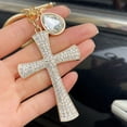 thumbnail image 6 of MERRYHAPY Lightweight Cross Keychain, Stylish Alloy Pendant for Bag Charm and Everyday Use, 6 of 8