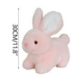 thumbnail image 2 of JVBTVB 12 Inch White Plush Bunny Stuffed Animal - Soft Cute Easter Toy Gift for Kids, 2 of 9