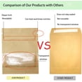 100 Pack Resealable Seed Packets,Small Coin Envelopes Bags with Clear ...
