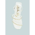 thumbnail image 6 of Flippity Studded Ankle Strap Flat Sandals, 6 of 11