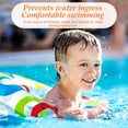 thumbnail image 3 of 1 par de protectores auditivos de silicona impermeables de 3 capas para niños de 5 a 12 años, 3 of 8