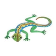 thumbnail image 2 of Xihbxyly Escultura de Geco de Metal Artesanal, Arte Mural de Lagarto de Hierro, Decoración Vibrante para Exteriores E Interiores, Fácil de Colgar, Ideal para Vallas de Jardín, Regalo para Amantes de, 2 of 2