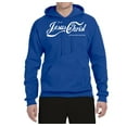 thumbnail image 2 of Enjoy Jesus Christ and Thou Shalt Never Thirst Coke Parody | Mens Inspirational/Christian Hooded Sweatshirt Graphic Hoodie, Royal, 2XL, 2 of 3