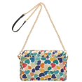 thumbnail image 2 of FORMRS Women Crossbody Purse with Chain Strap Vegan Leather Shoulder Handbag, Colorful Clover Pattern, 2 of 7