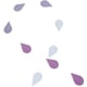 thumbnail image 5 of KAKOWELY 4 tiras de pancartas decorativas con forma de gota de lluvia para bodas, baby showers, fiestas, decoración de pancartas, 5 of 5