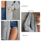 thumbnail image 4 of Chaqueta larga casual para mujer,Chaqueta larga de manga larga con capucha de color sólido para mujer Abrigo largo de color sólido para mujer Estética elegante, 4 of 5