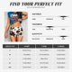 thumbnail image 5 of Fotbe Brown Cow Shorts Sin Costuras – Shorts Deportivos de Cintura Alta para Mujer, Elásticos para Gimnasio, Yoga, Running o Ciclismo-Large, 5 of 8