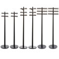thumbnail image 5 of 6pcs Miniature Telegraph Poles for Model Railway, DIY Mini Landscape, Realistic Design for Model Terrain and Train Enthusiasts, 5 of 5