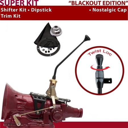 American Shifter C4 Shifter Kit 12 in. Trim Kit Dipstick for CCF7C