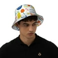 thumbnail image 4 of Rocae Summer Animal for reflective Bucket Hat for Men Women Summer Beach Travel Summer Cap, 4 of 6