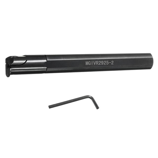 MGIVR2925-2 Soporte Portacuchillas CNC, Use Orificios para Tornillos Lejos del Centro de la Cuchilla para Fijarlos con Mayor Firmeza Sunnimix Soporte de torneado de torno de aleación