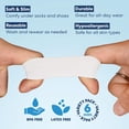 thumbnail image 3 of Dr. Frederick's Original Gel Toe Tubes, Toe Protectors, 6 Sizes, 12 Pack, 3 of 7