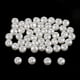 thumbnail image 3 of Botones de Perlas de 50 piezas Perfecl Blanco 10 mm Botones de costura de la perla, 3 of 8