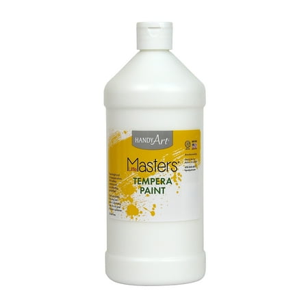 UPC: 0075176151245 | Rock Paint- Handy Art RPC203705 Little Masters White 32Oz Tempera Paint