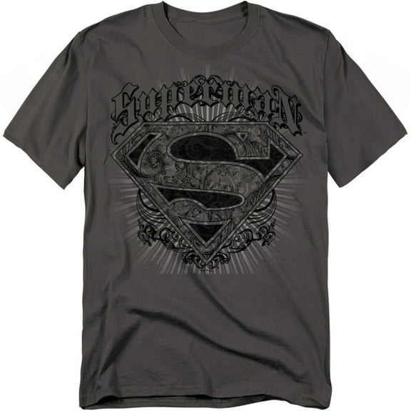 Superman T-Shirt Scrolling Shield Unisex Graphic Tee For Men & Women