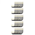 thumbnail image 5 of 100Pcs Fishing Hooks Aberdeen Hooks Long Wire for Sunfish Small Bass Trout Freshwater Size 1, 5 of 5
